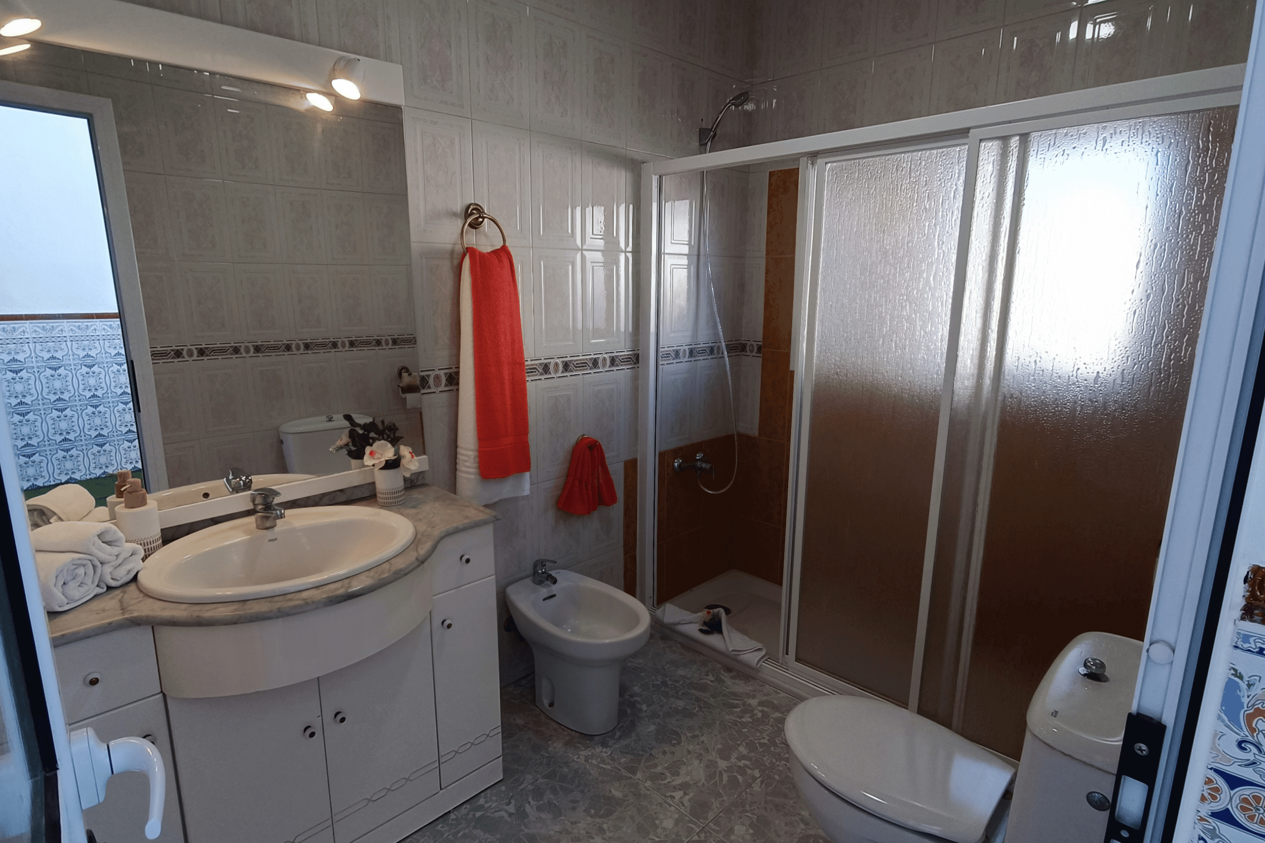 Casa Rural en Málaga con piscina Baño